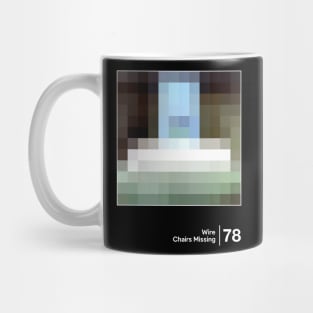 Chairs Missing - Minimal Graphic Design Artwork Mug